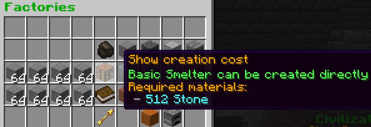 Stone smelter factory costs