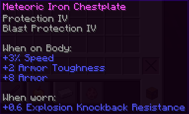 Meteoric Chestplate